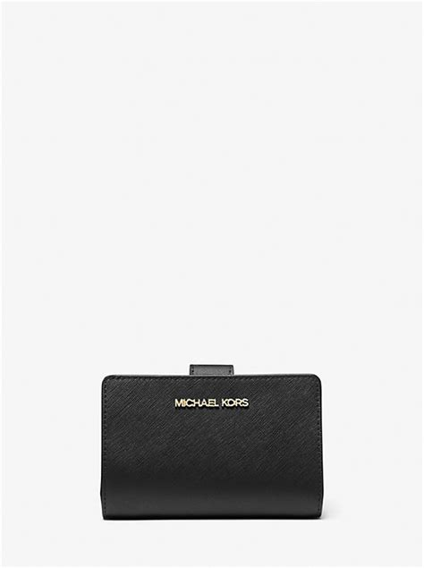 michael kors small crossgrain leather wallet|michael kors small wallet women.